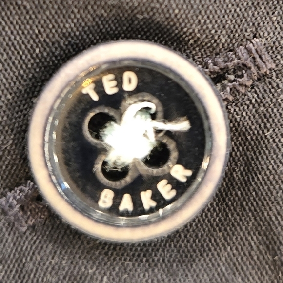 Ted Baker London Mens Tropical Floral Birds Short Sleeve Button Down Shirt Large - Picture 3 of 6